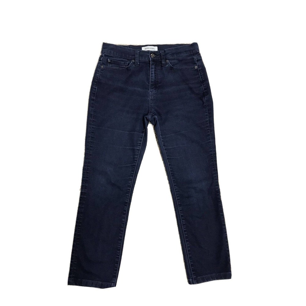 Henry and Belle Women’s Dark Wash Maritime High Waisted Skinny Jeans Size 29